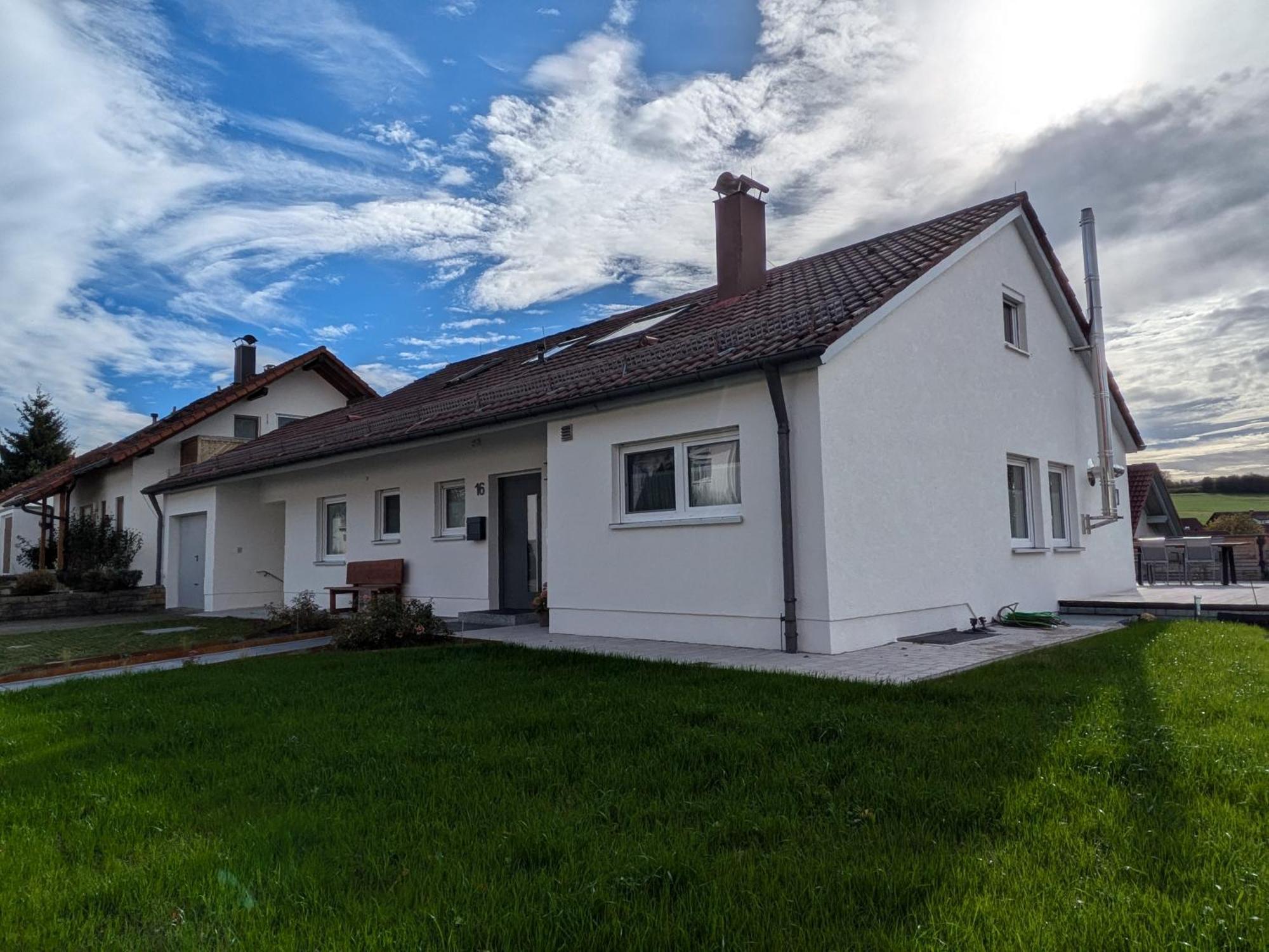 Ferienwohnung Am Alenberg Münsingen Exterior foto